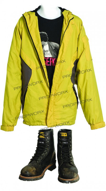 Jay's Shirt, Boots, and Yellow Raincoat: Production Description: This costume was worn by actor Jason Mewes while portraying the character Jay in the film "Jay and Silent Bob Strike Back". Production noted this as the hero outfit worn by Jay