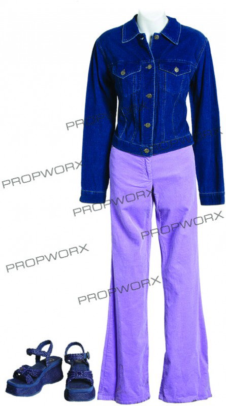 Chrissy's Outfit: Production Description: This costume was worn by actress Eliza Doushku while portraying the character Sissy in the film "Jay and Silent Bob Strike Back". Production noted this as the outfit used when 