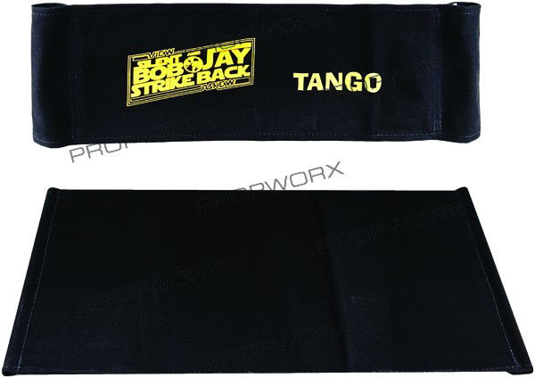 Tango Director's Chair Back and Seat from "JASBSB": Production Description: The "Tango" chair back and seat from "Jay and Silent Bob Strike Back." Used on set of the film by the Orangutan Tango while playing the character "Suzanne." Technical Descripti