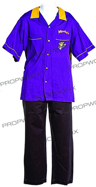 Dante's Funployee Shirt and Dress Pants: Production Description: The outfit worn by actor Brian O'Halloran while portraying Dante Hicks in the film "Clerks II". Production noted this as being the hero Mooby funployee shirt and alternate dres
