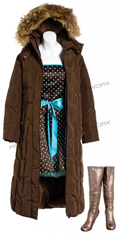 Miri's Reunion Outfit: Production Description: Miri's hero reunion outfit, from the film, "Zack and Miri Make a Porno". Miri wears this polka-dot dress and accessories in an effort to impress her old high school flame, Bobb