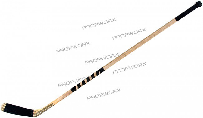 Hockey Stick from Zack's room: Production Description: The hockey stick Zack (Seth Rogen) throws at Miri (Elizabeth Banks) when she goes to his room to tell him she doesn't want to be late. Production noted this as the hero stick t