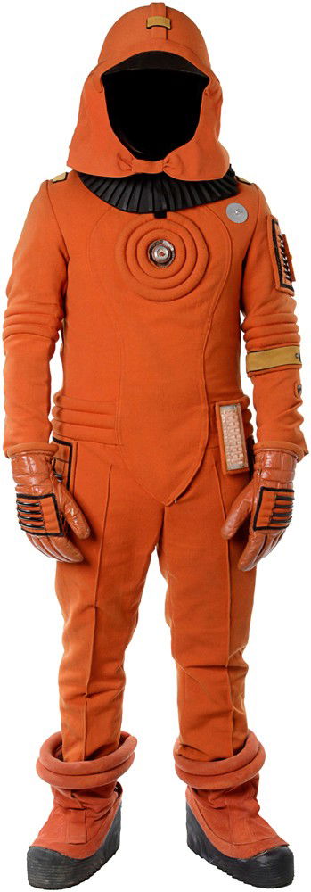Star Trek II: The Wrath Of Khan Orange Environmental: Production Description: Orange colored radiation jumpsuit as worn by engineering crew members in Star Trek II: The Wrath Of Khan and Star Trek IV: The Voyage Home. Includes an orange neck gorget with
