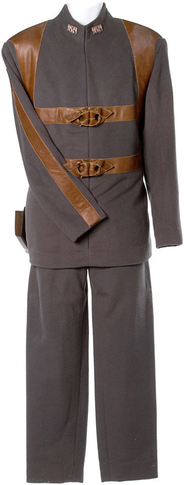 Star Trek: Enterprise Takret Uniform: Production Description: Uniform worn by a Takret Militia officer in the Star Trek: Enterprise second season episode "The Catwalk". This uniform was worn by actor Danny Goldring as the unnamed Takret c