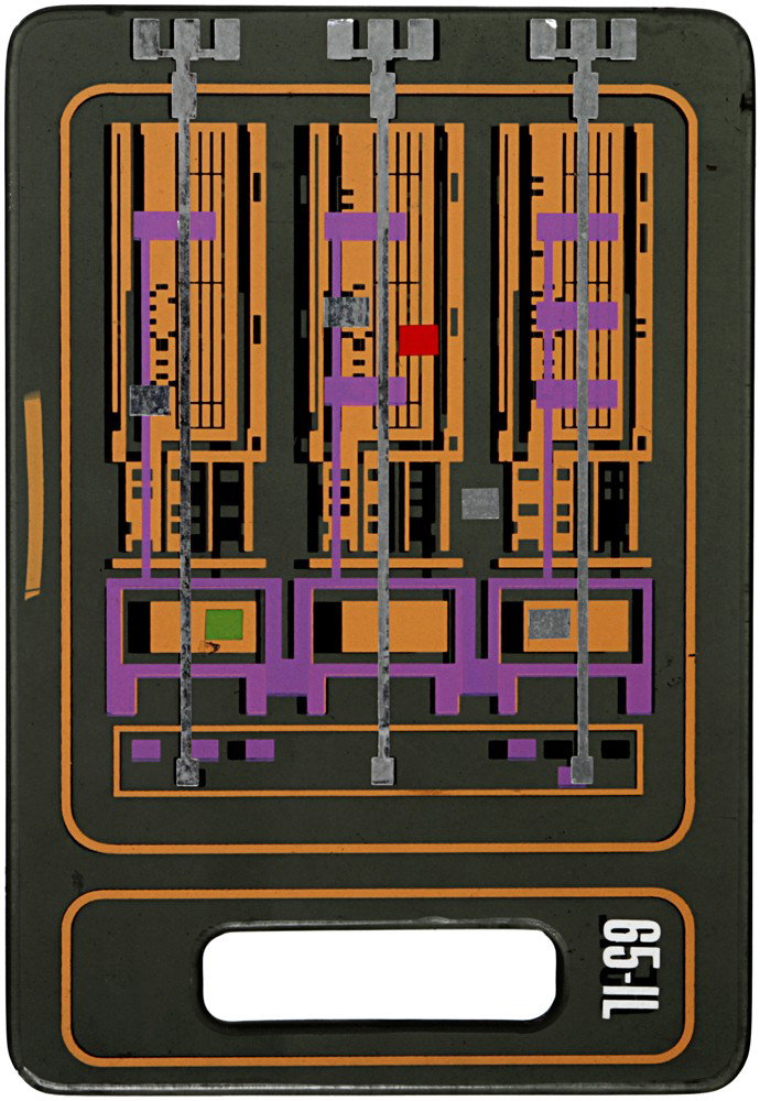 Star Trek: Deep Space Nine Super Circuit Board: Production Description: Large circuit board used as set decoration. These circuit boards, or Isolinear Chip Boards served as data storage devices for Starfleet equipment. This item is believed to be u