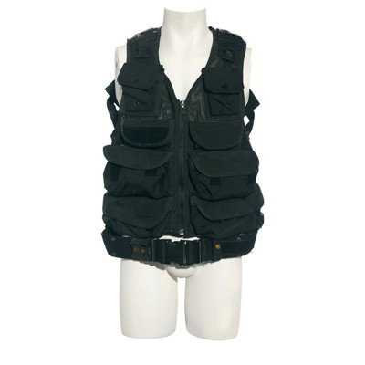 O'Neill's Tactical Vest and P90 Sling: Production Description: Tactical vest and belt worn by actor Richard Dean Anderson as "Jack O'Neill" in the production of Stargate SG-1. O'Neill served as the team leader of the first mission to Abydo