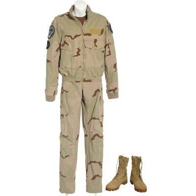 Stargate Continuum Samantha Carter Uniform: Production Description: Uniform worn by actress Amanda Tapping as "Samantha Carter" during the execution of Baal in "Stargate: Continuum". This auction includes shoes. A valuable member of the SG-1 te