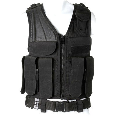 Stargate Atlantis Sheppard Black Tactical Vest: Production Description: Black tactical vest worn by Joe Flanigan as "John Sheppard" during the production of Stargate Atlantis. Production noted this is a screen-used vest but did not specify the exac