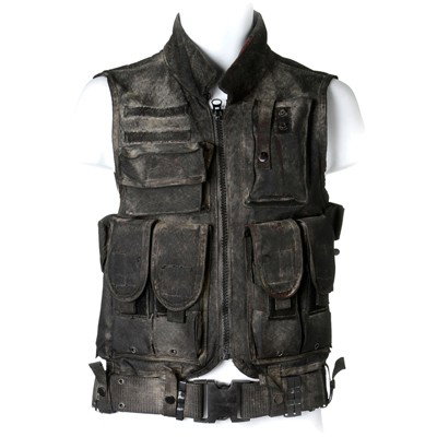 Stargate Atlantis Lt. Edison Black Tactical Vest: Production Description: Tactical vest worn by actor Jeremy Jones as "Lieutenant Edison" in the Stargate Atlantis Season 5 episode "Search and Rescue". In this episode Lieutenant Edison returns to Atla