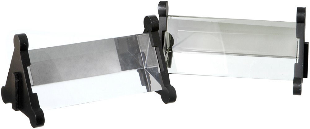 Iron Man 2 Hero & Backup Prism: Production Description: Hero version and backup version of the large prism Tony Stark uses to focus a energy beam into a triangular component while making a new element to run his arc reactor. Product