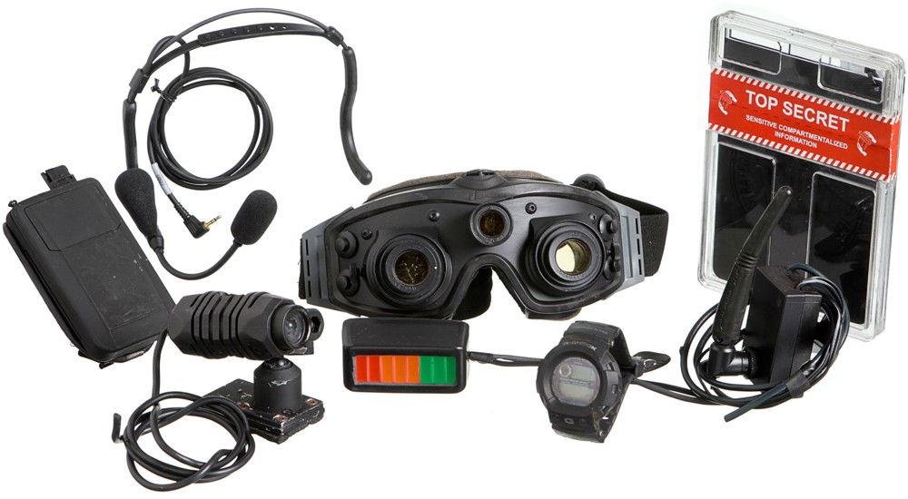 The Incredible Hulk Commando Tactical Gear: Production Description: US Military tactical equipment and gamma radiation detector used by US Soldiers under General Ross's command. The team searched Brazil for the Fugitive Bruce Banner. Included