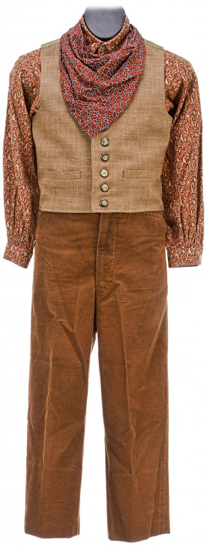 Star Trek: The Next Generation Alexander's "Fist Full: A old-style western costume worn by the son of Worf, Alexander Rozhenko (Brian Bonsall) in the fan favorite Star Trek: The Next Generation episode "A Fist Full of Data's". This costume consists of a p