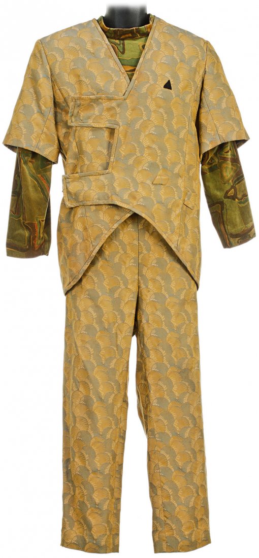 Star Trek: Voyager Neelix Costume: An ornate alien costume worn by Neelix (Ethan Phillips) in various episodes of Star Trek: Voyager. Neelix is a Talaxian who served as a chef onboard the U.S.S. Voyager after joining the crew in the pi