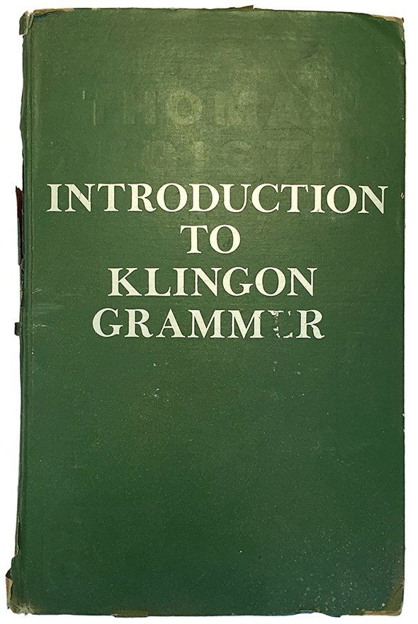 Star Trek: The Undiscovered Country Klingon Grammar (1 of 2)