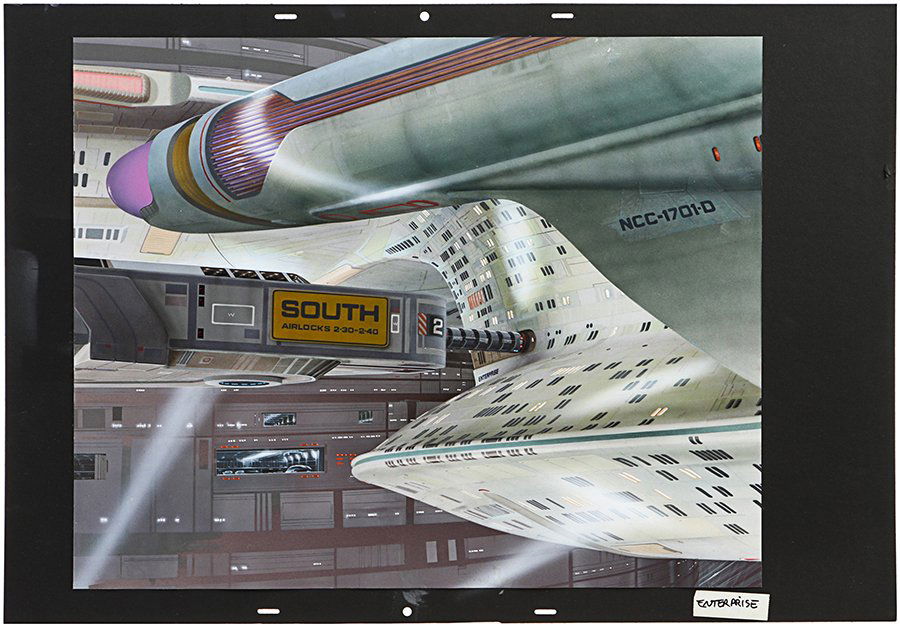 Star Trek: The Next Generation "11001001" Matte (1 of 2)