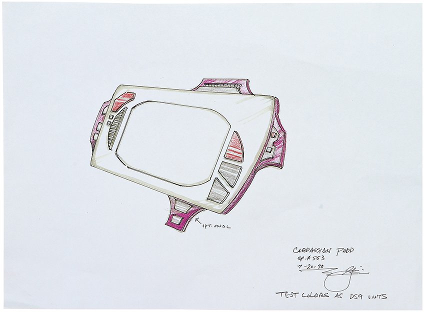 Star Trek: Deep Space Nine Cardassian PADD Concept (1 of 1)