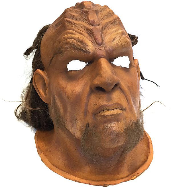 Star Trek: The Undiscovered Country Klingon Head Mask (1 of 2)