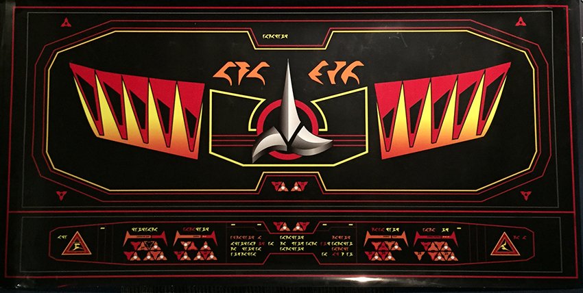 Star Trek: Deep Space Nine Klingon Symbol Trans light (1 of 1)