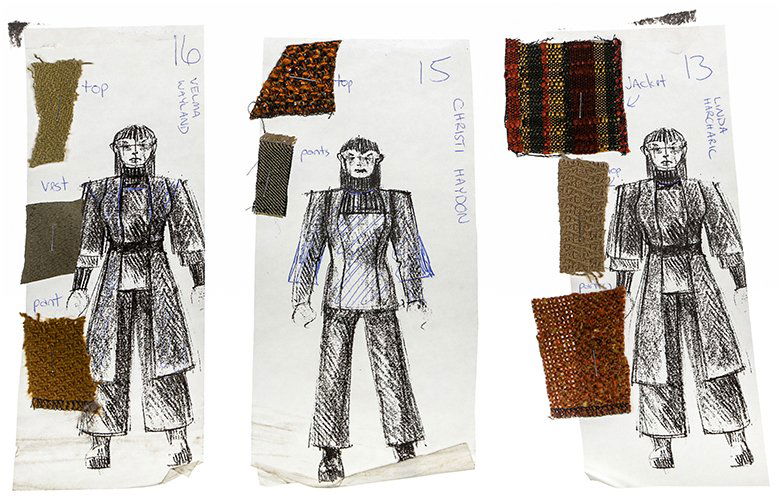 Star Trek: The Next Generation Original Romulan Artwork (1 of 2)