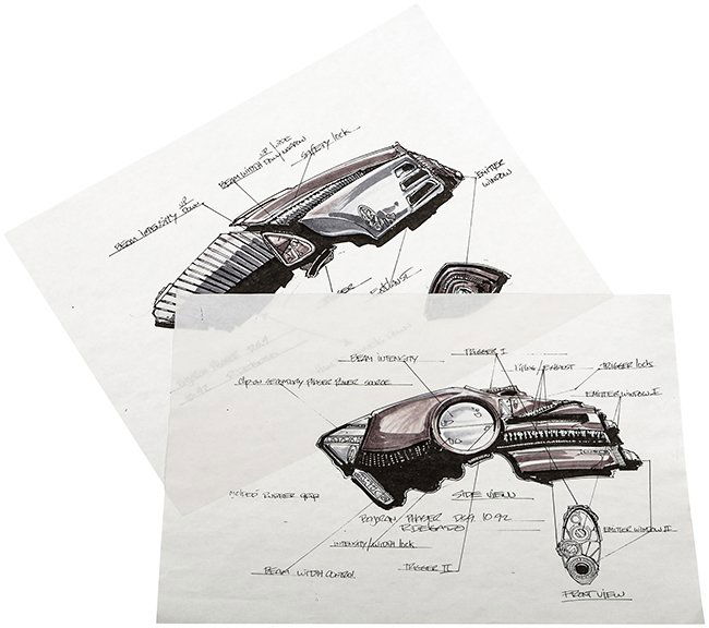 Star Trek: Deep Space Nine Bajoran Phaser Concept (1 of 1)