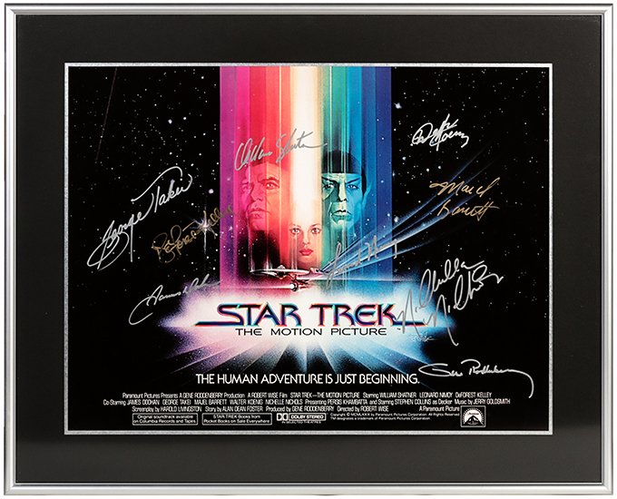 Star Trek: TMP Cast Signed Lobby Card (1 of 1)