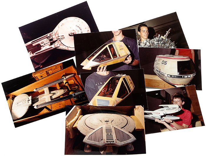 Star Trek "Starfleet" Filming Miniature Photographs (1 of 1)