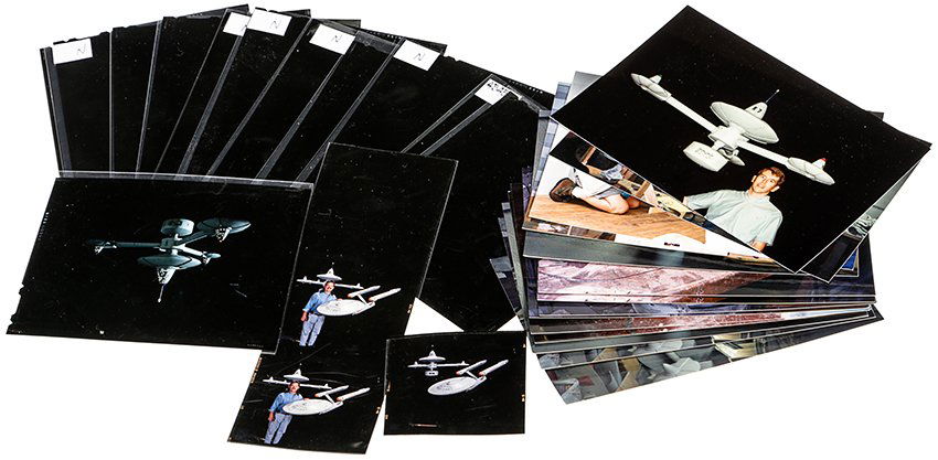 Star Trek K7 Space Station Photograph & Negative Set (1 of 1)