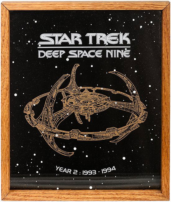 Star Trek: Deep Space Nine Season 2 Cast & Crew Plaque (1 of 1)