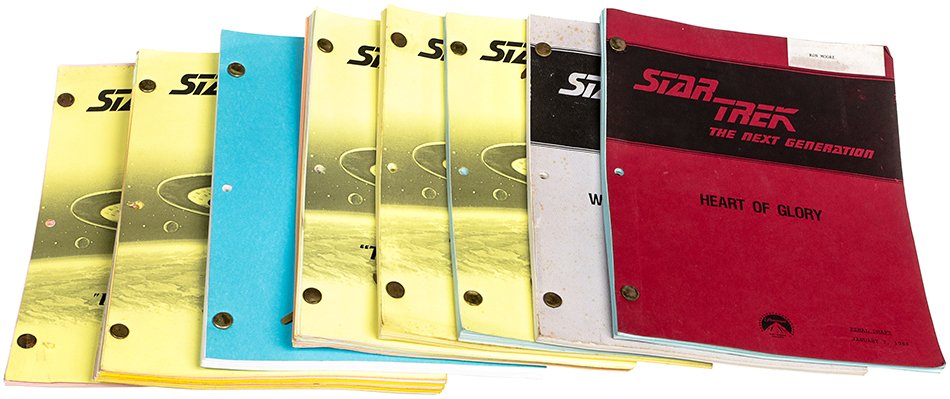 Star Trek: The Next Generation Script Set (1 of 1)
