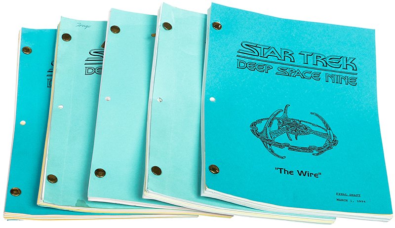Star Trek: Deep Space Nine Script Set (1 of 1)