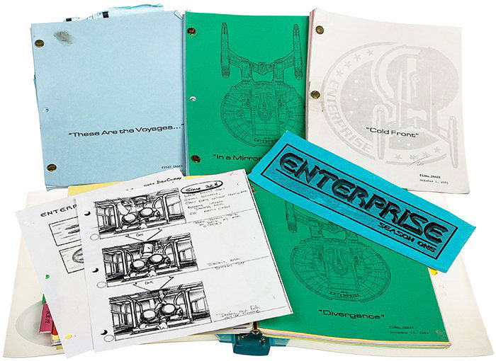 Star Trek: Enterprise Script & Production Material (1 of 1)
