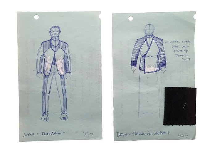 Star Trek: TNG Data Original Concept Artwork Collection (1 of 4)