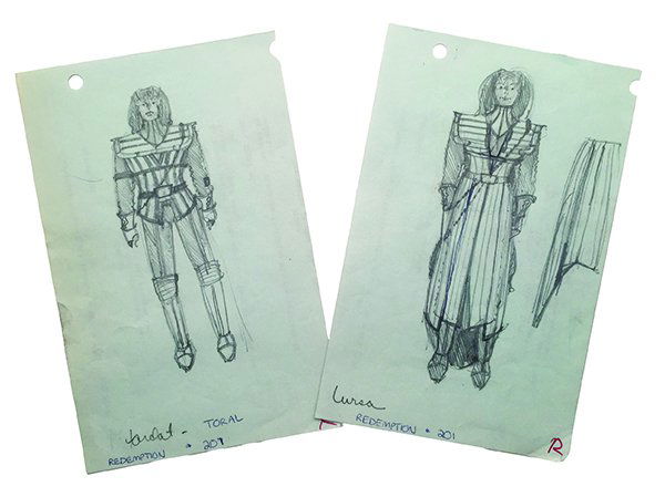 Star Trek: TNG  Original "Redemption" Concept Artwork (1 of 3)