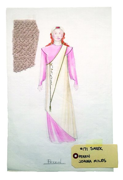 Star Trek: TNG Original "Perrin" Concept Illustration (1 of 3)