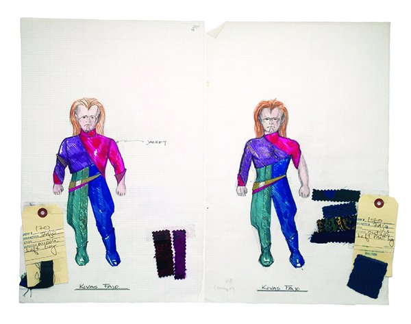 Star Trek: TNG Original Kivas Fajo Concept Artwork (1 of 3)