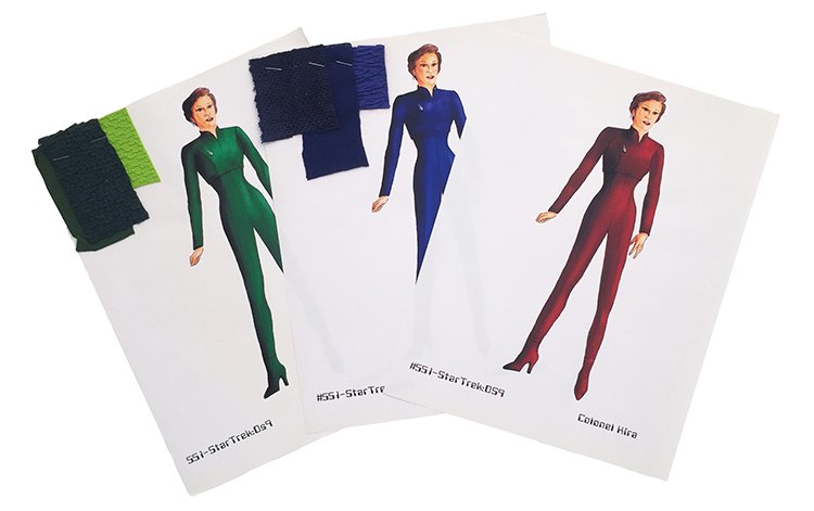 Star Trek: DS9 Colonel Kira Concept Illustrations (1 of 4)
