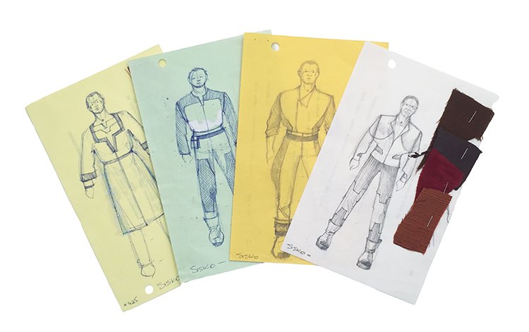 Star Trek: DS9 Captain Sisko Civilian Concept Artwork (1 of 5)