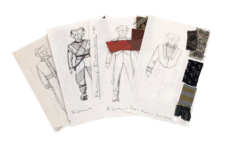 Star Trek: DS9 Original Rom Concept Artwork Set (1 of 5)