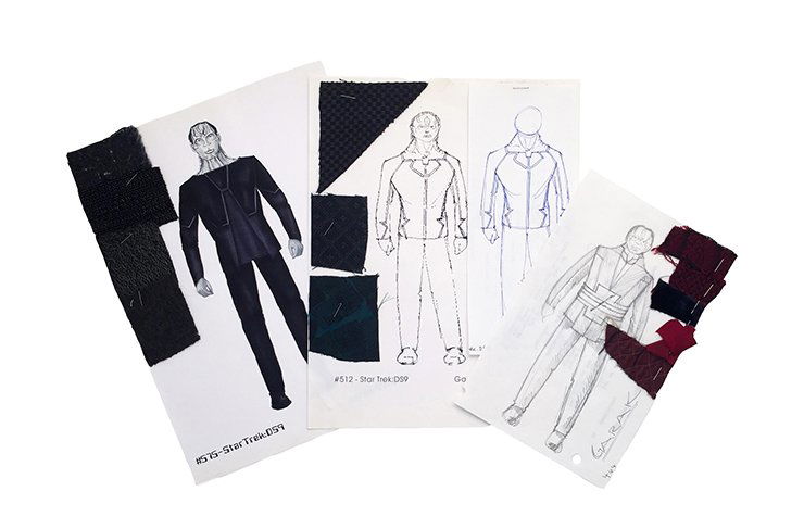Star Trek: DS9 Original Garak Concept Illustrations (1 of 4)