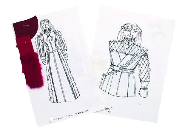 Star Trek: DS9 Worf & Dax Wedding Concept Set (1 of 3)