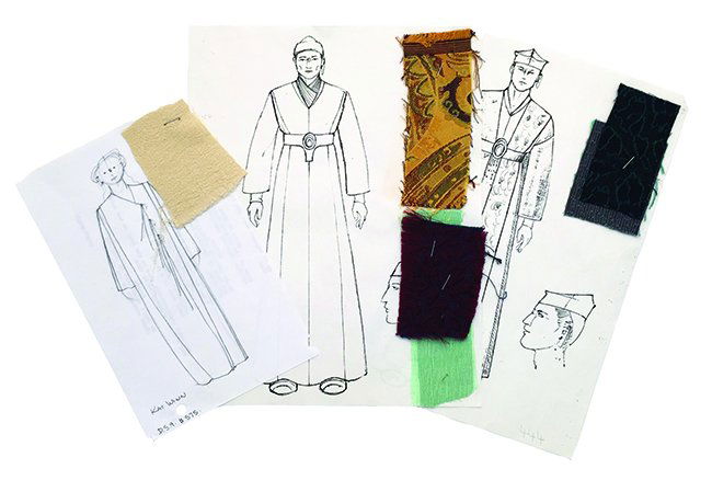 Star Trek: DS9 Original Kai Winn Concept Artwork (1 of 4)