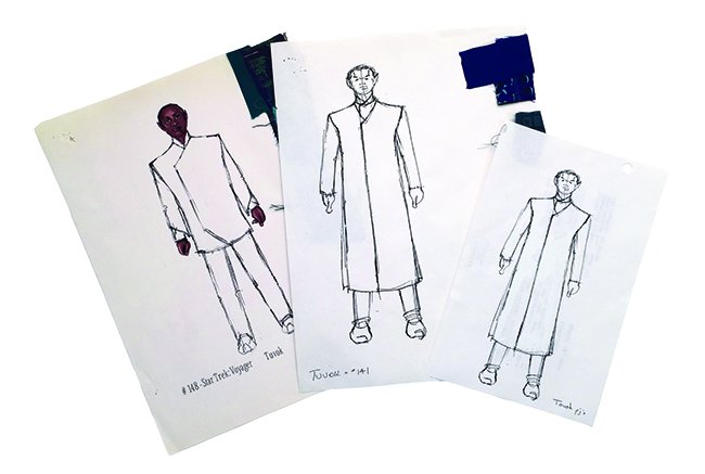 Star Trek: Voyager Original Tuvok Alternate Wear Art (1 of 4)