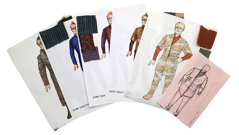 Star Trek: Voyager Original Neelix Concept Collection (1 of 7)