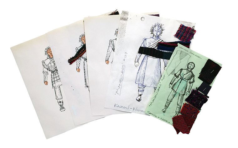 Star Trek: Voyager Original Kazon Concept Illustrations (1 of 4)