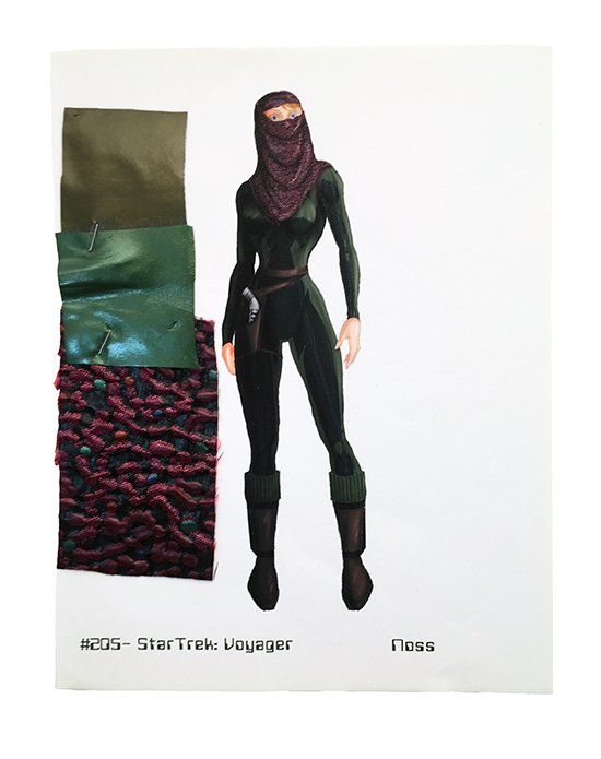 Star Trek: Voyager "Noss" Original Concept Artwork (1 of 1)