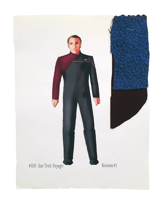 Star Trek: Voyager Original "Braxton" Concept Artwork (1 of 1)