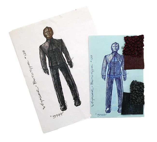 Star Trek: Voyager Original "Prototype" Concept Artwork (1 of 3)