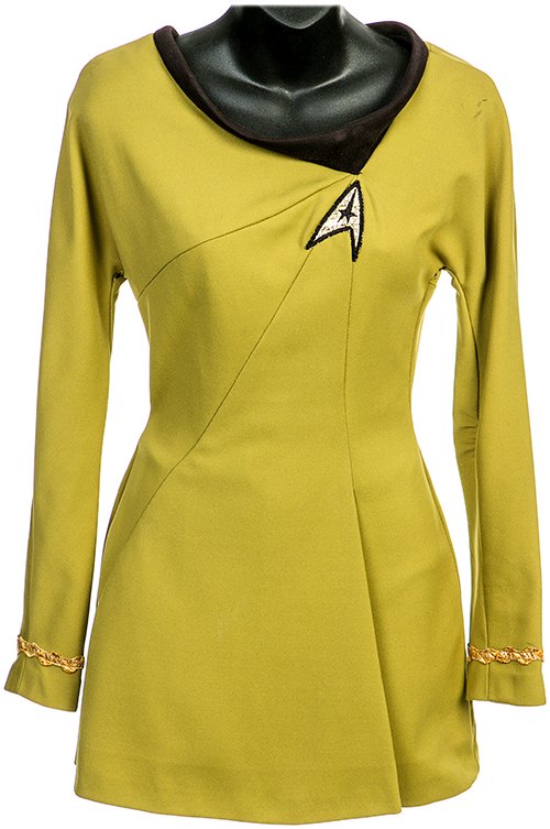 Star Trek: Phase II Iliia Green Starfleet Mini Dress (1 of 3)