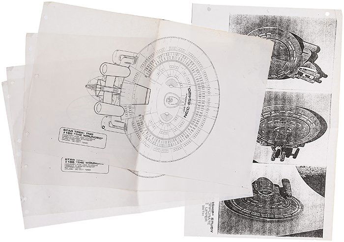 Star Trek: The Next Generation Nebula Class Concept Art (1 of 1)