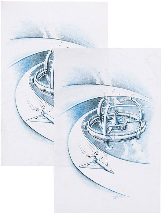Star Trek: DS9 Far Beyond The Stars Original Artwork (1 of 1)